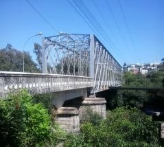 ponte metalica rio negro