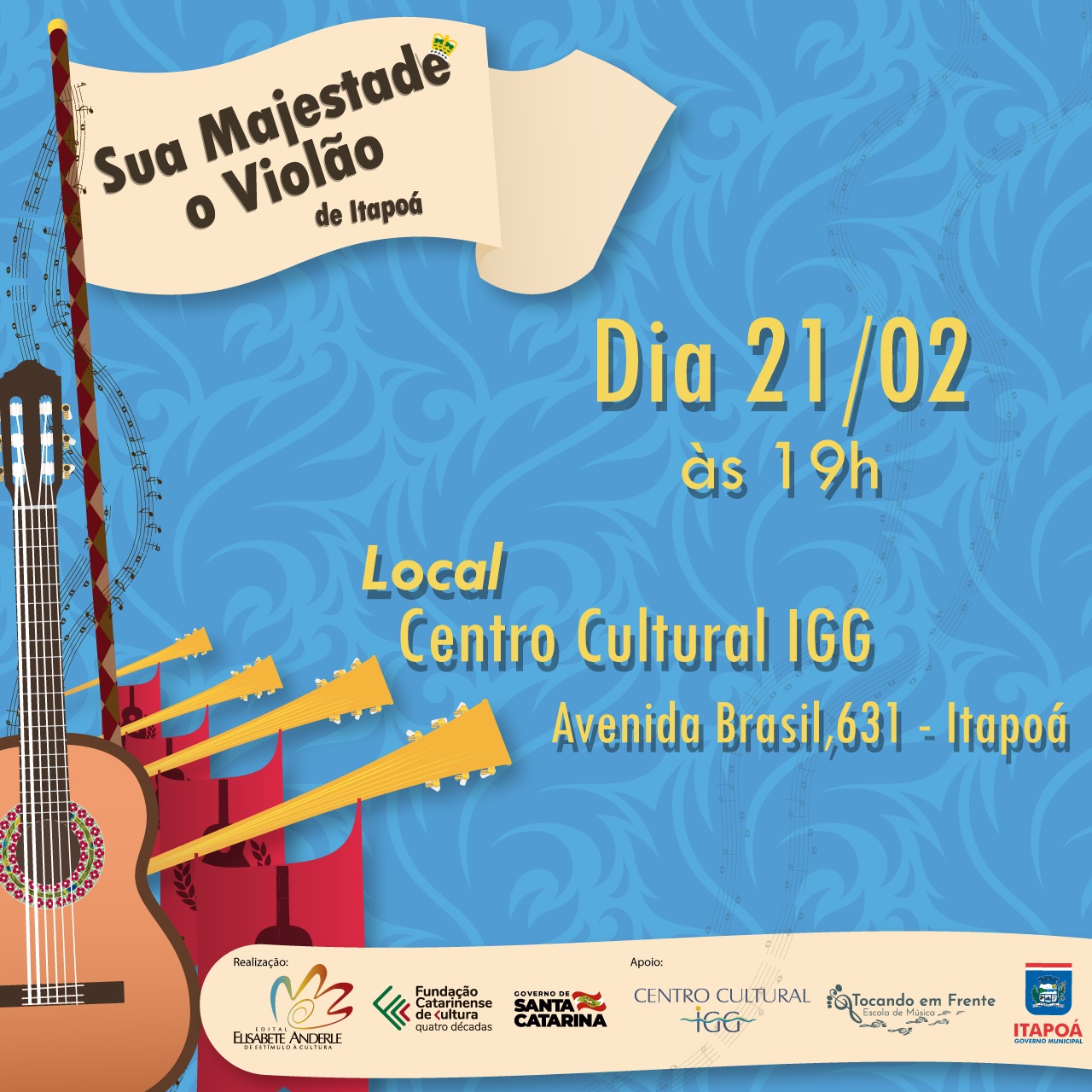 majestade violao datas 2