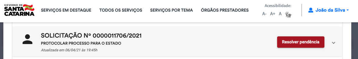 Portal de serviços para pautas no mis 2